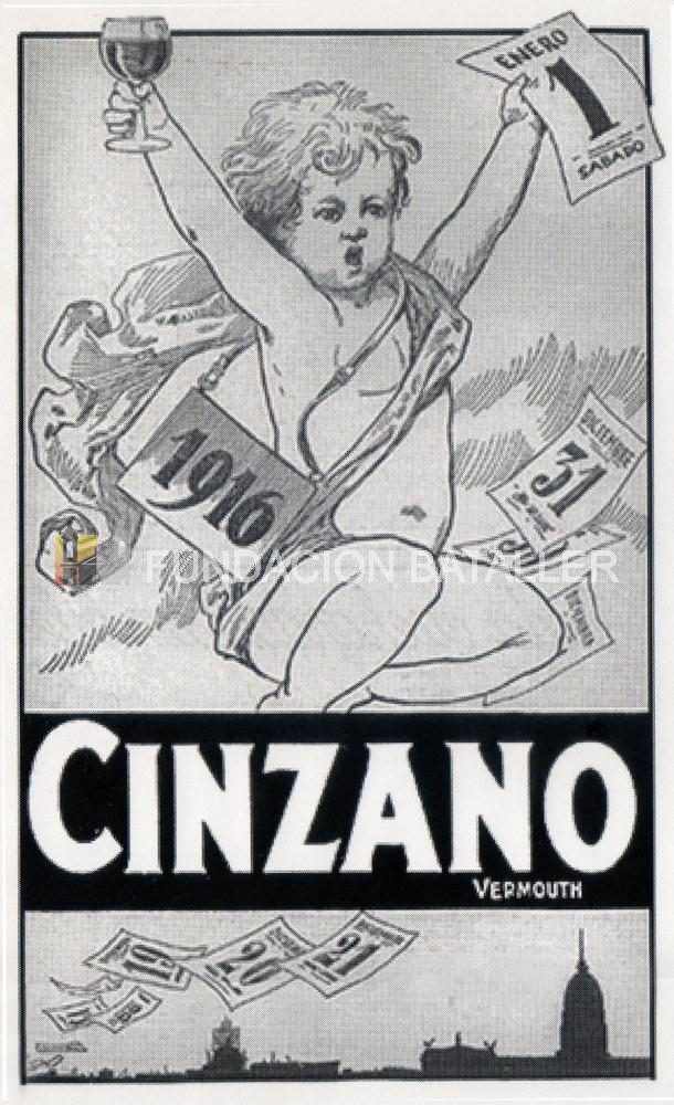 Aviso Cinzano Vermouth, publicado en 1916. Extraído del libro “El San Juan que Ud. no conoció” de Juan Carlos Bataller.