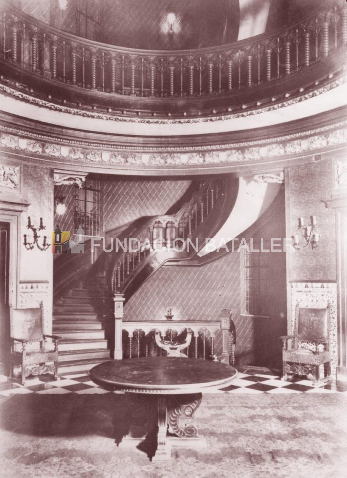 El hall de la Casa España