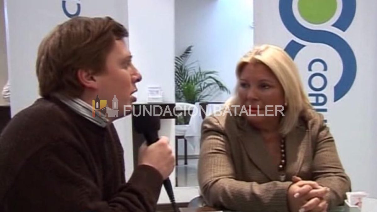 Elisa "Lilita" Carrió dialogó con La Ventana de cara a las elecciones presidenciales del 2007