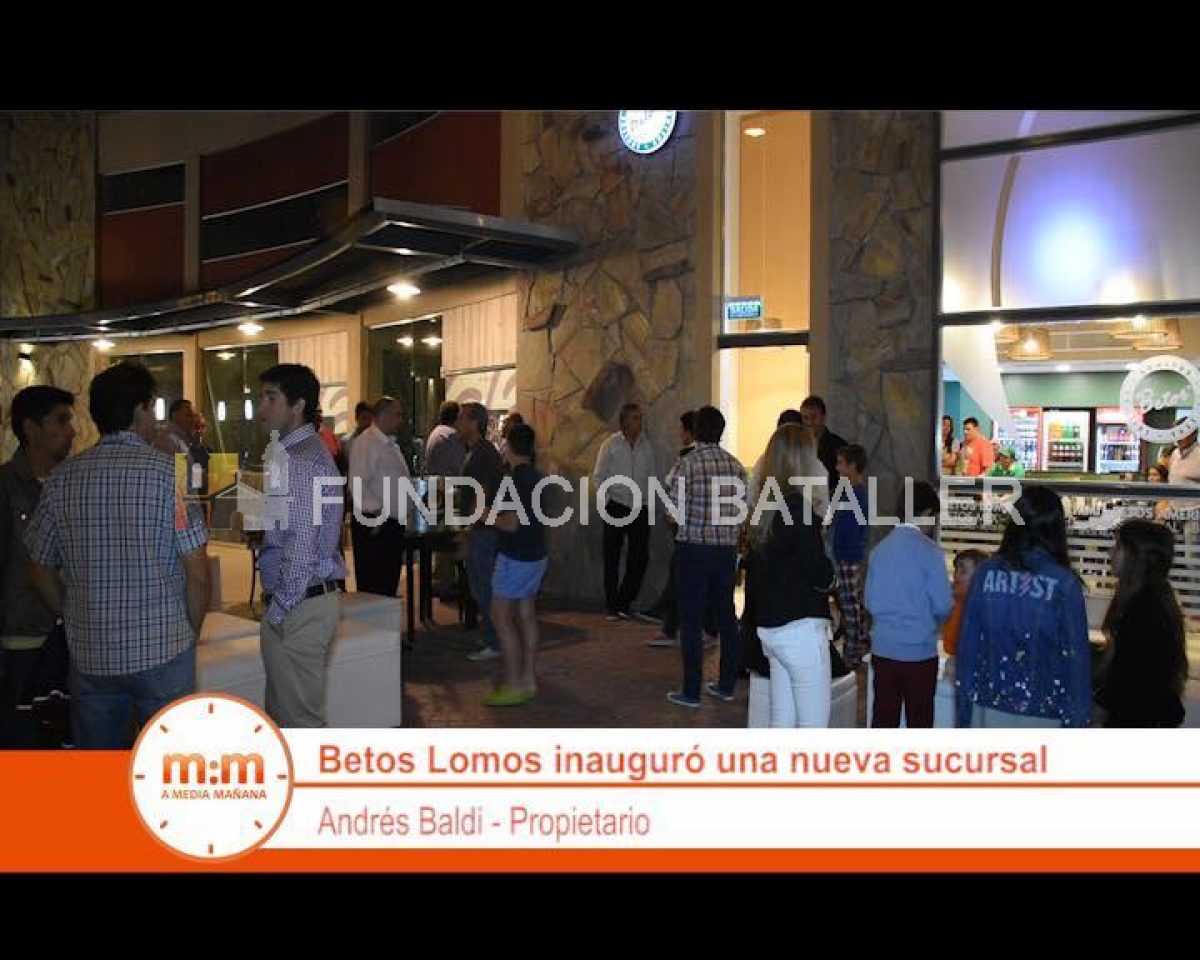 Beto´s Lomos abrió las puertas de su nuevo local en el Paseo del Este