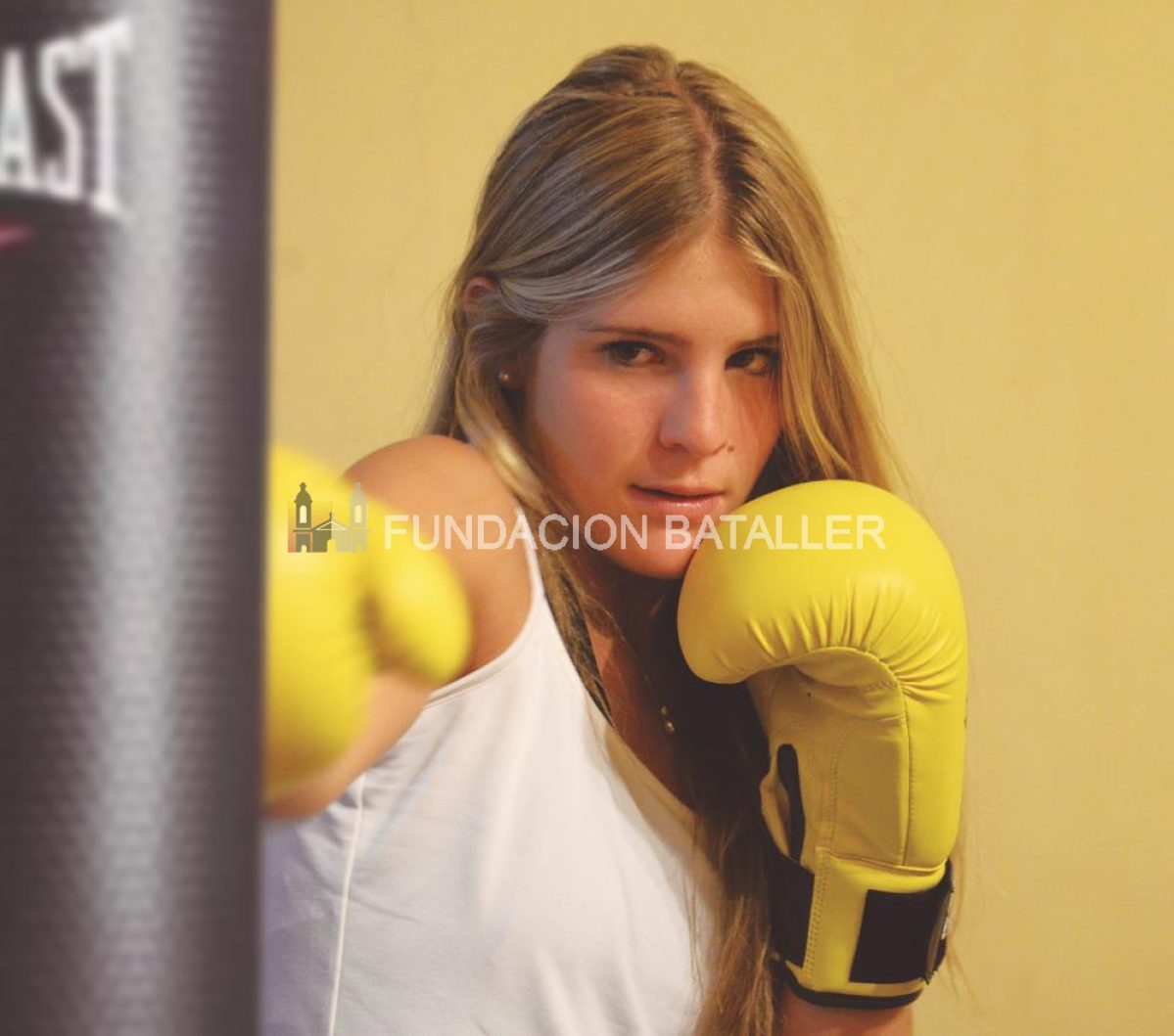 La modelo boxeadora
