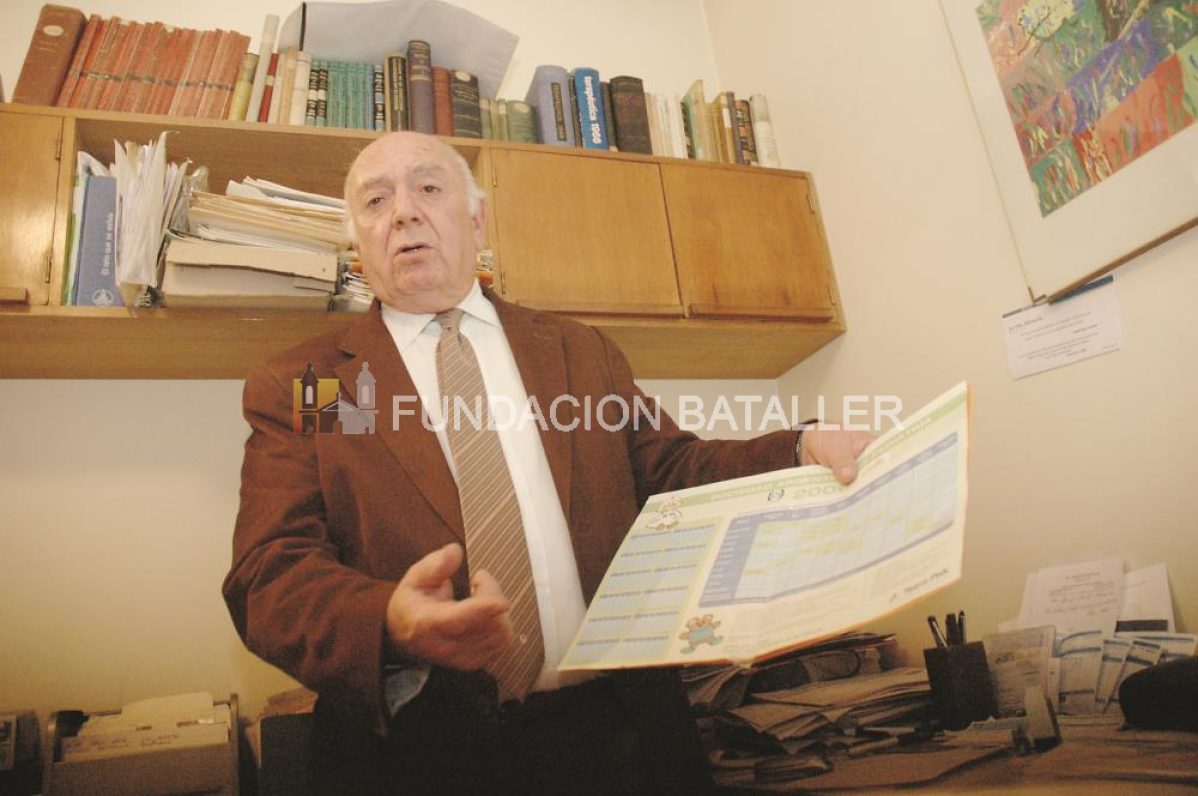 Miguel Septimio Francisco Giandinotto (cirujano infantil): “Los padres no pueden consentir todo, tienen que imponerse”