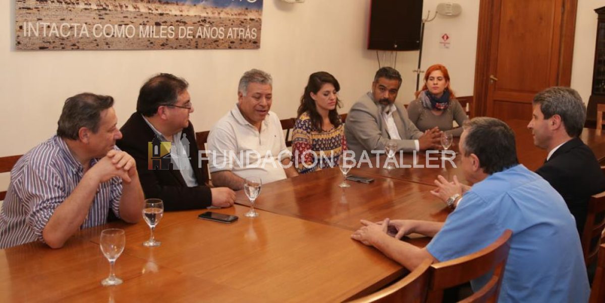 Directivos ladrilleros se reunieron con Uñac