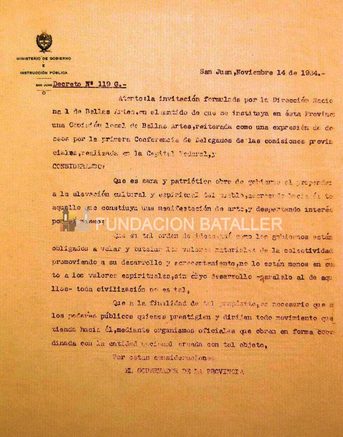 Museo Provincial de Bellas Artes Franklin Rawson