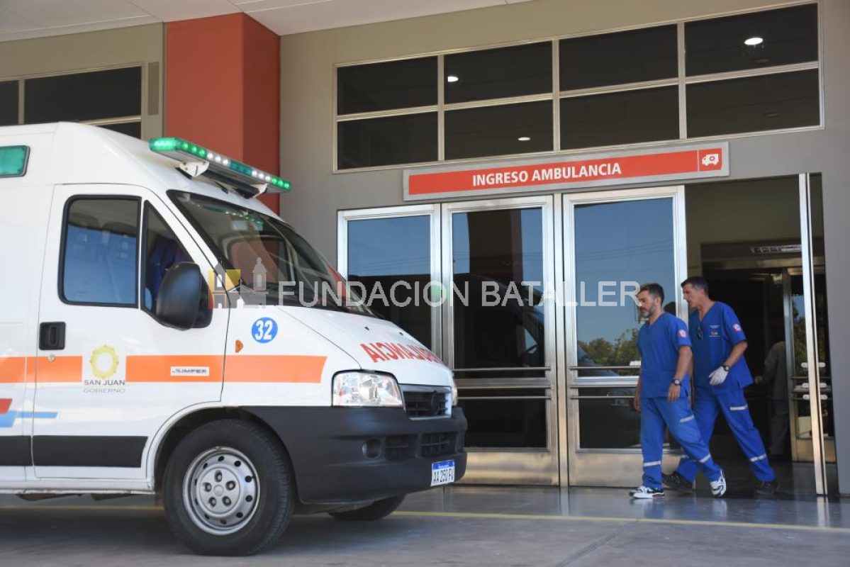 4 de abril. Trasladaron Servico de Urgencias del Rawson