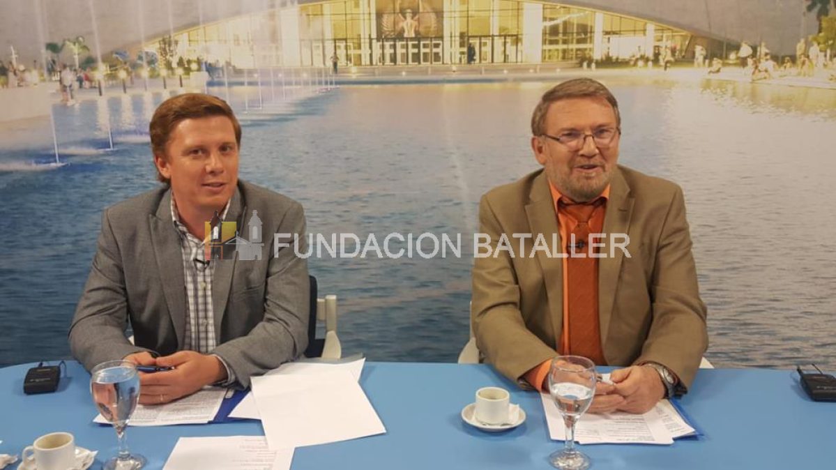 Enrique Mattar y José Pepe Villa y Fabián Armoa en La Ventana