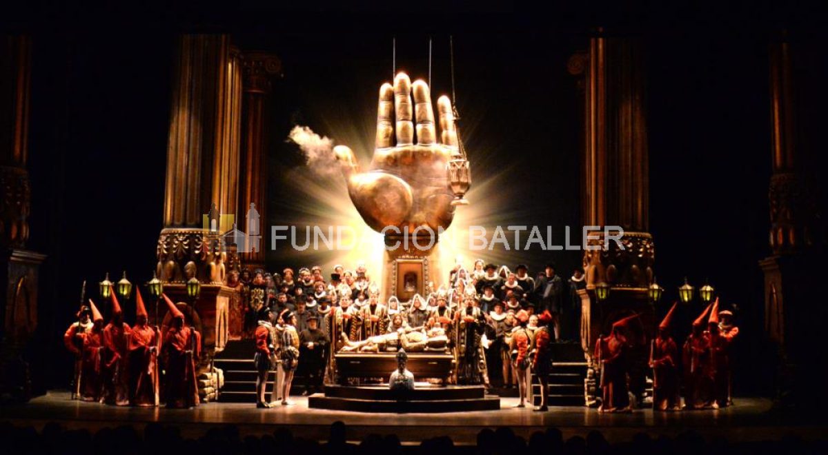 Imponente estreno de Don Carlo 