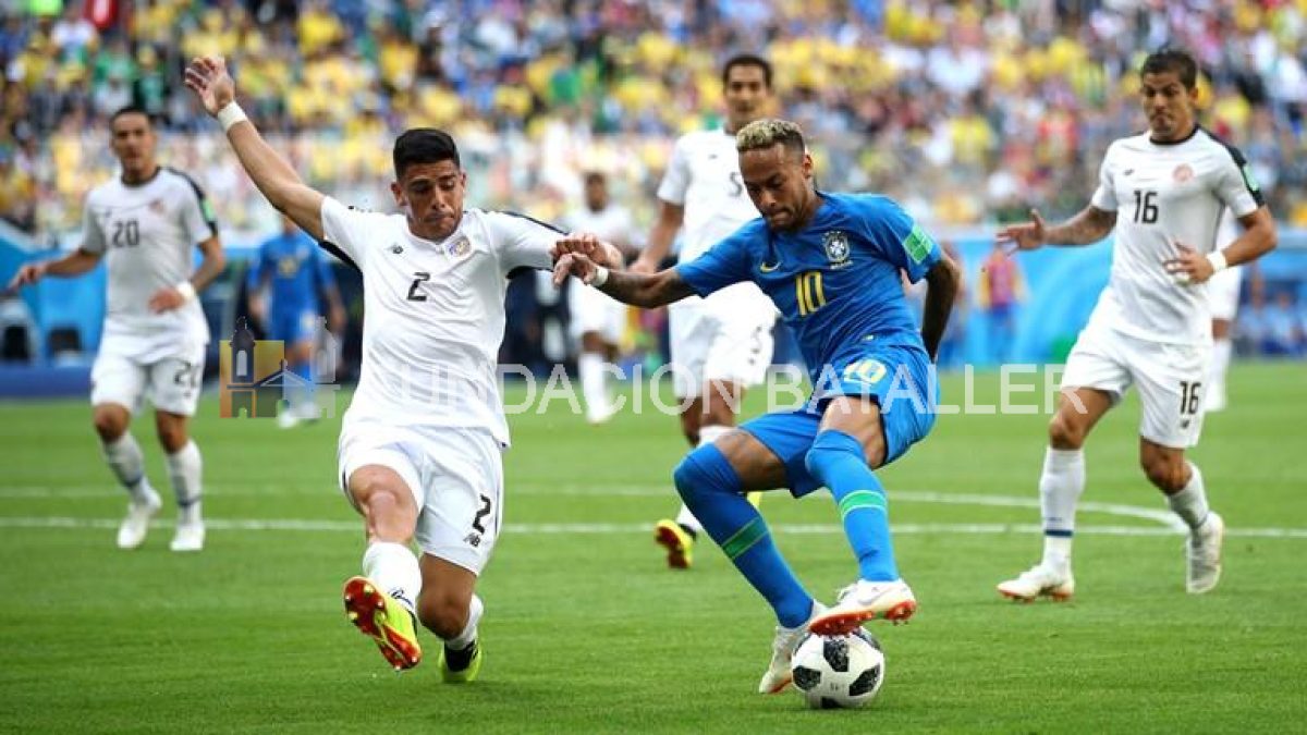 FINAL. A LOS 91 Y 96 BRASIL LE GANA A COSTA RICA 2 A 0