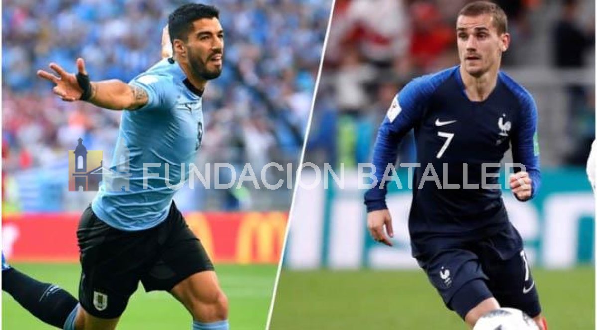 COMENZO URUGUAY - FRANCIA, por un lugar en semifinales