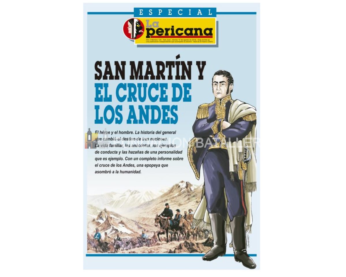 Suplemento coleccionable de la vida del general San Martín