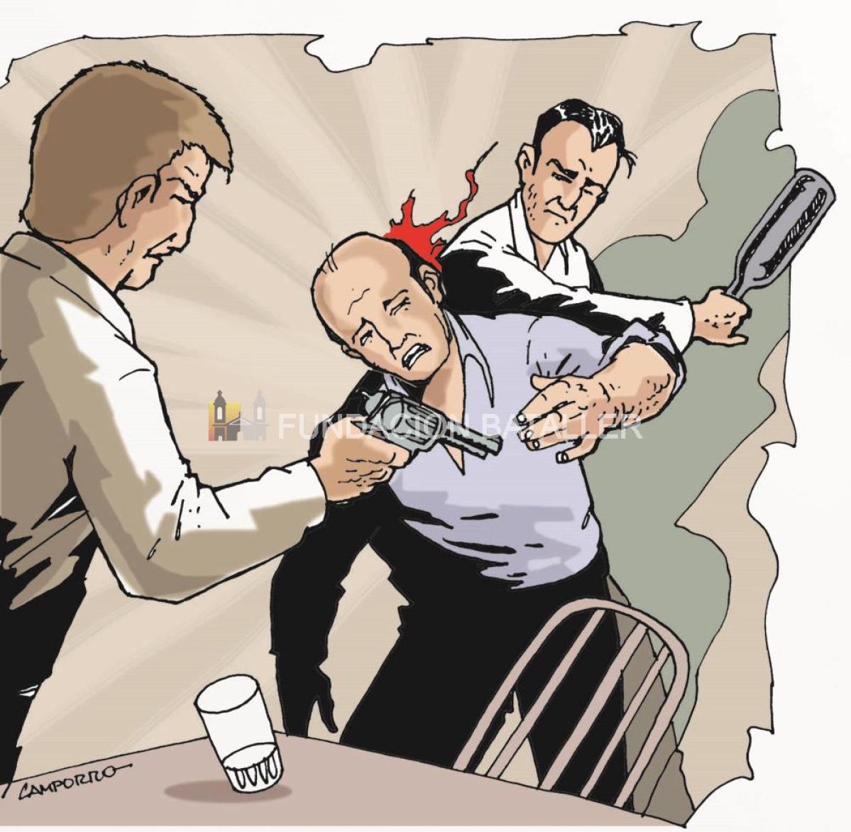 El crimen del bar