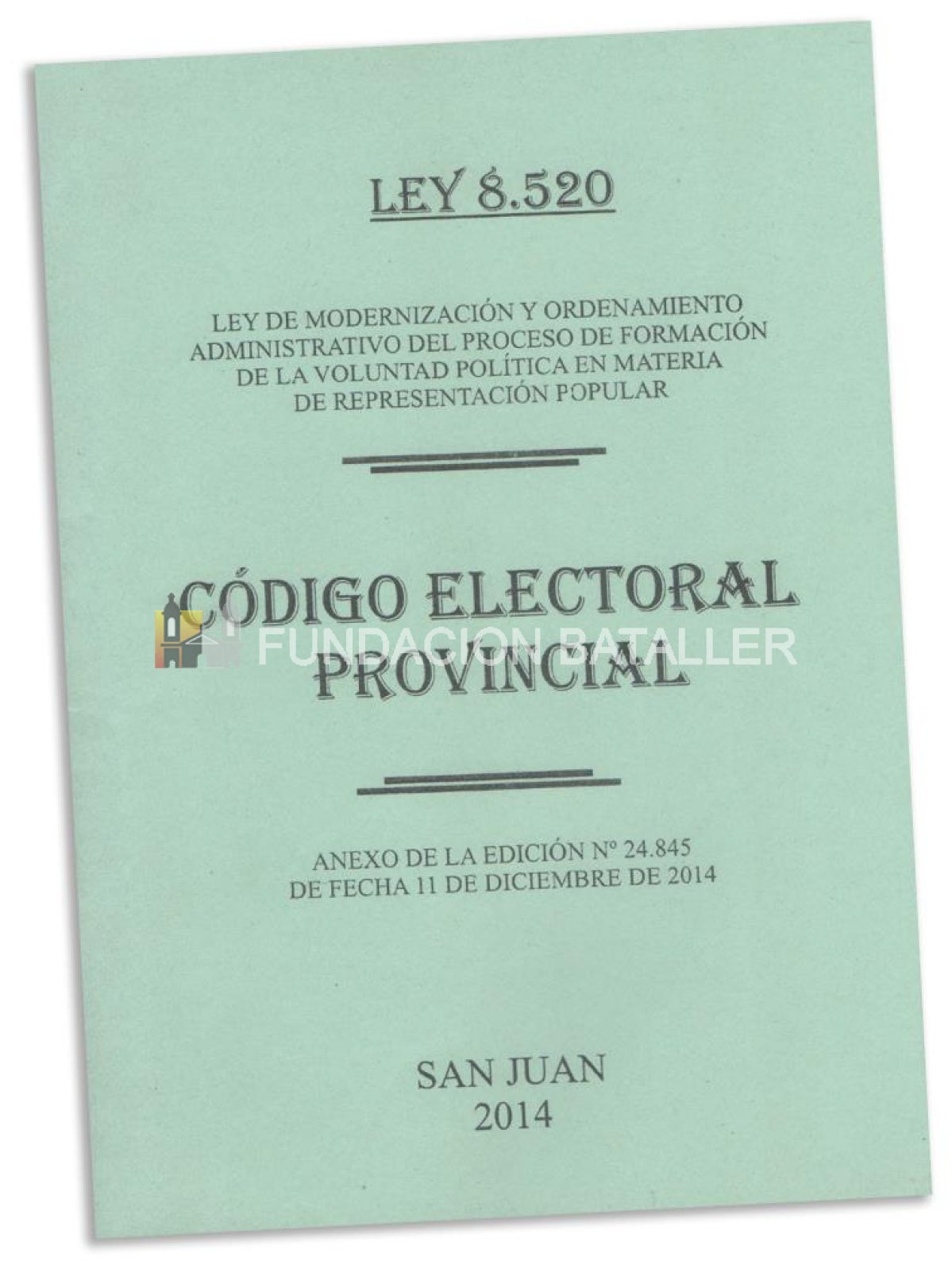El Código Electoral de San Juan

