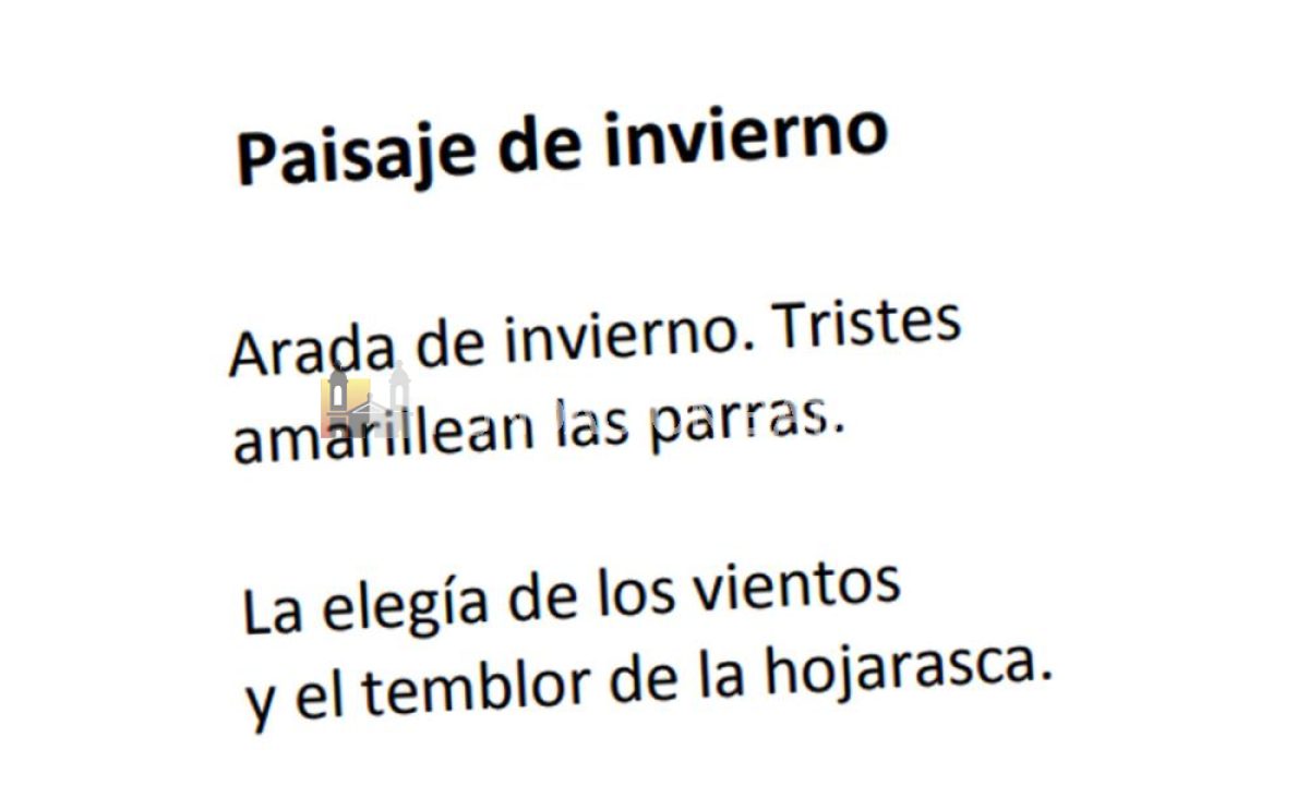 Paisaje de invierno
