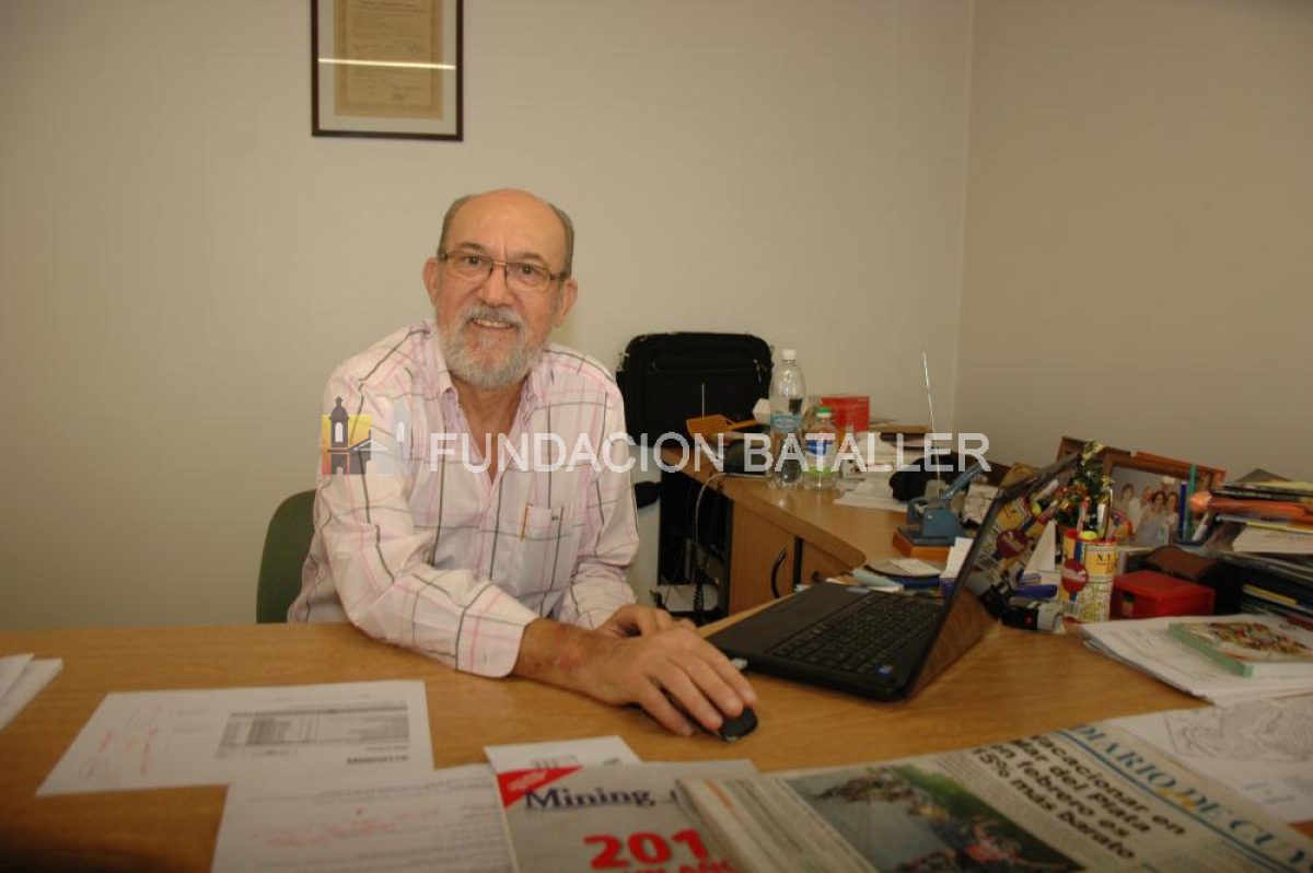Jaime Bergé, gerente general de BTZ Minera, presidente de la Cámara Minera de San Juan.