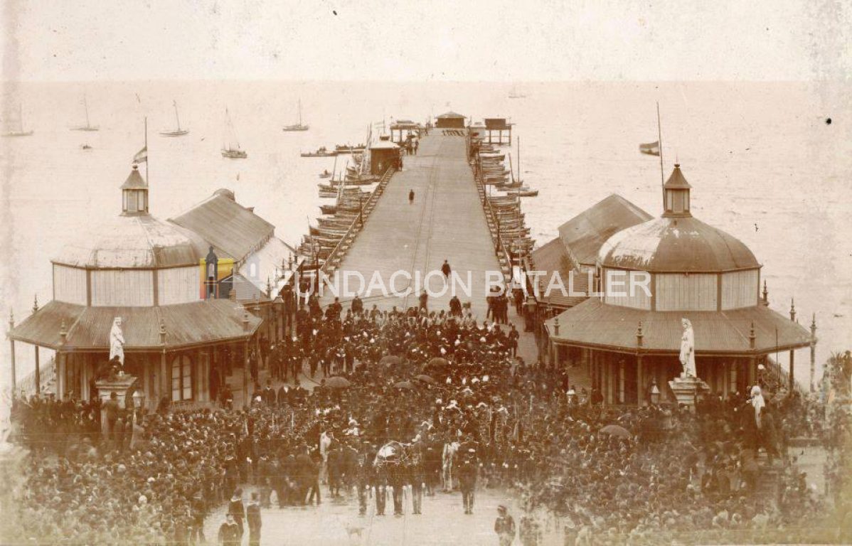 El entierro de Sarmiento