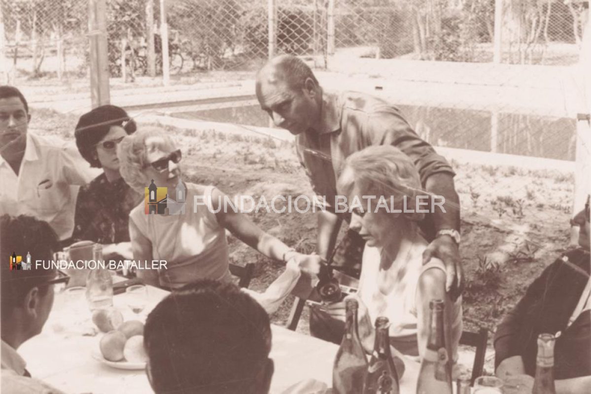 Un asado con dos suecas y un quíntuple campeón
