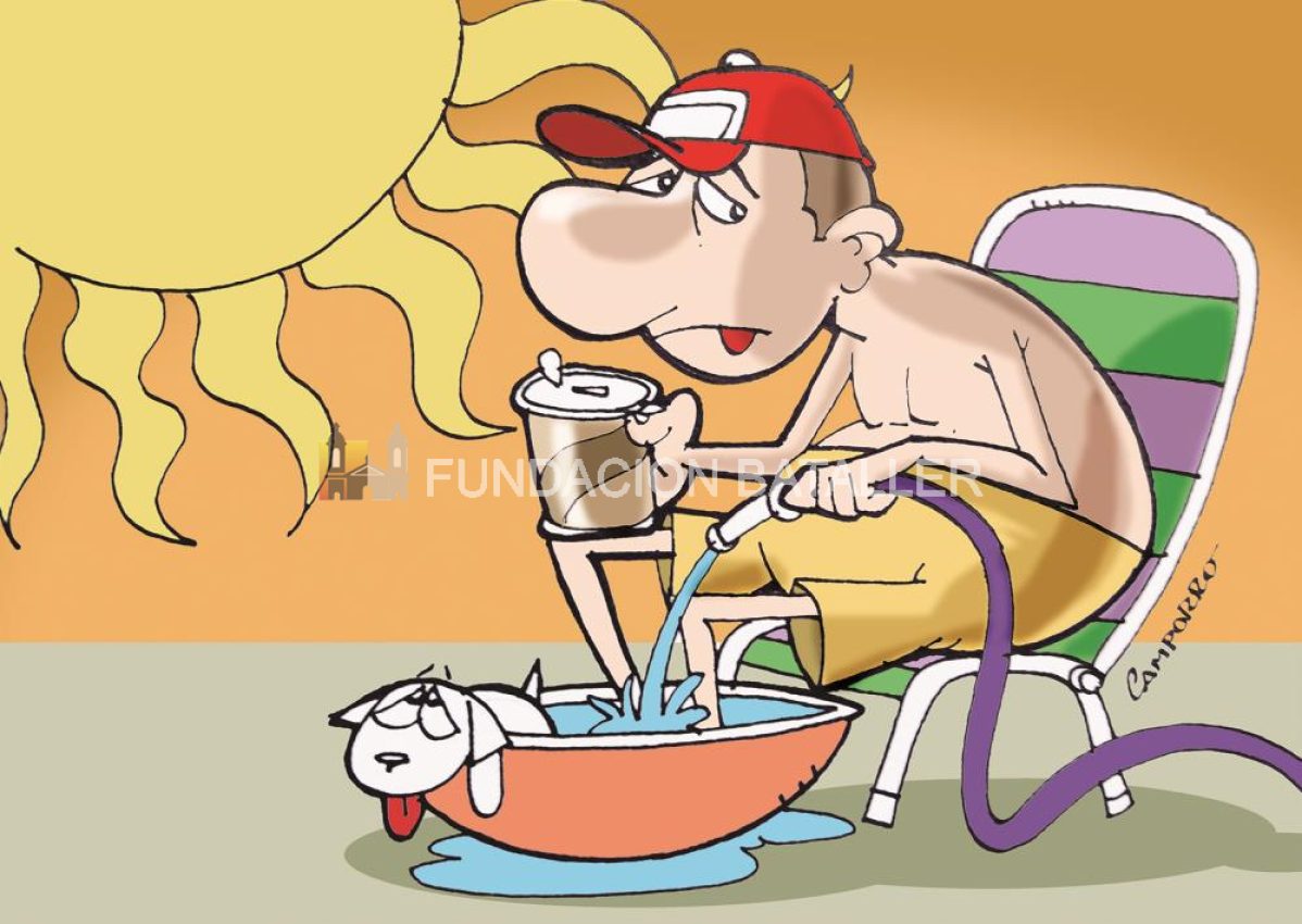 El calor del verano