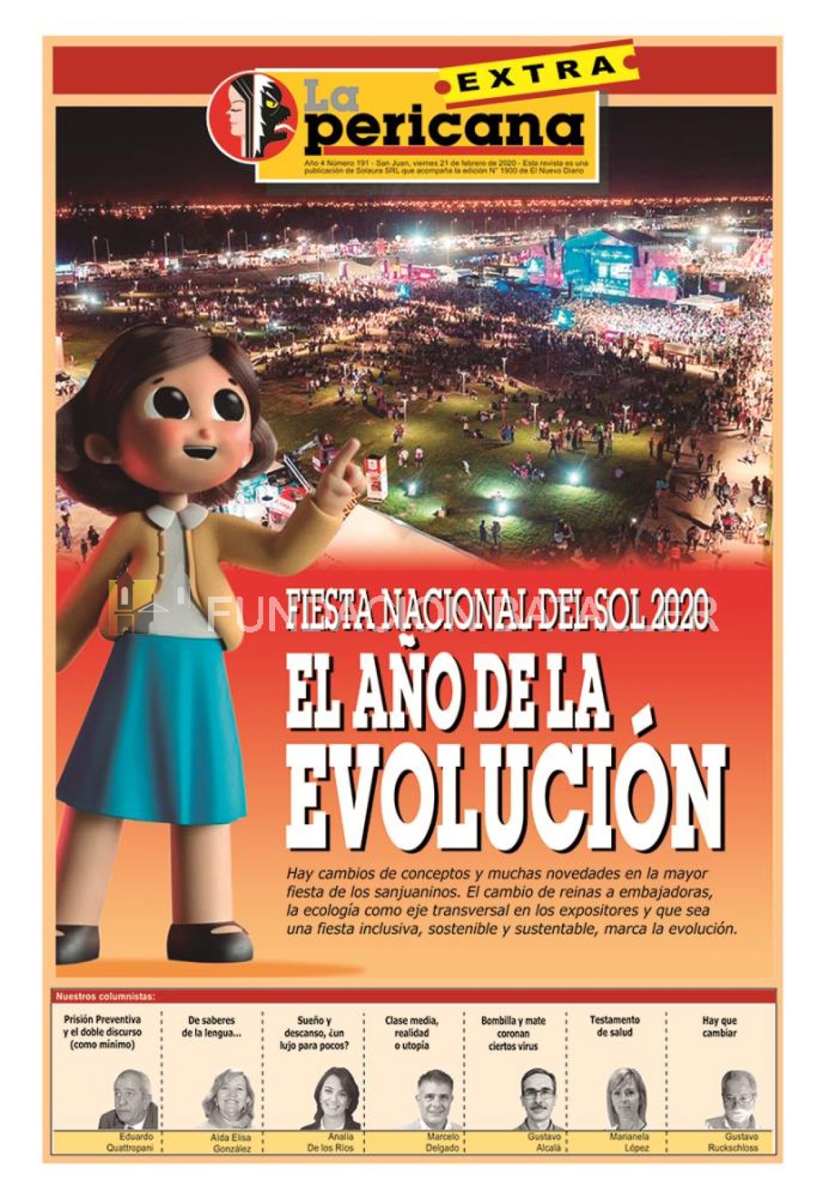 Fiesta Nacional del Sol 2020. El año de la Evolución