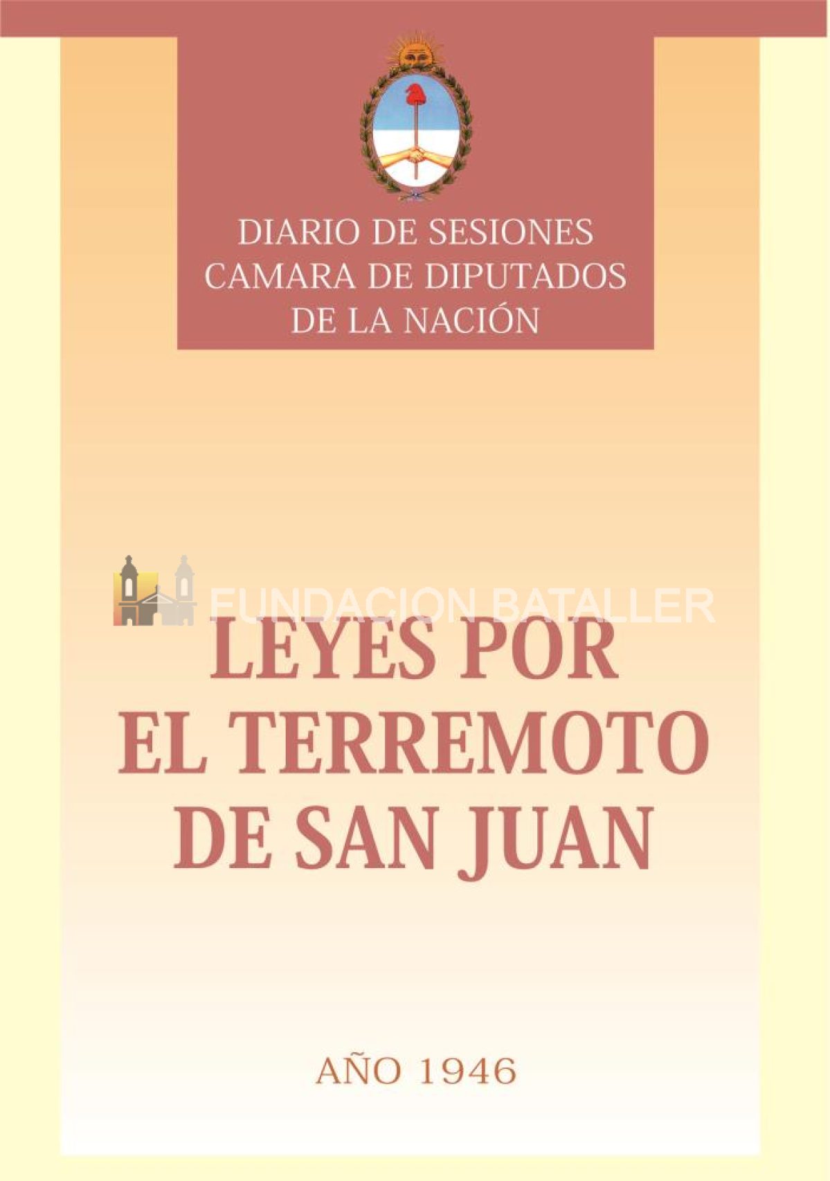 Leyes por el terremoto de San Juan