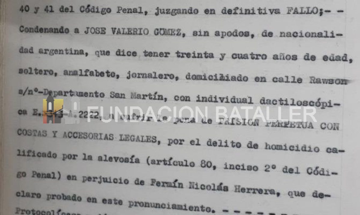 La disputa entre dos “amigos” y un asesinato a traición en San Martín