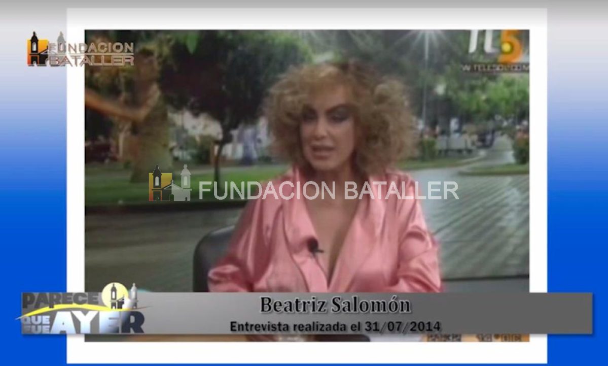 Parece que fue ayer: El recuerdo de Beatriz Salomón en una entrevista realizada en San Juan