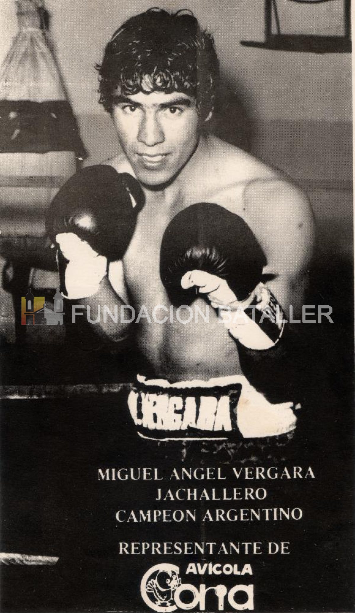 Miguel Ángel Vergara, el boxeador jachallero que llegó a campeón 