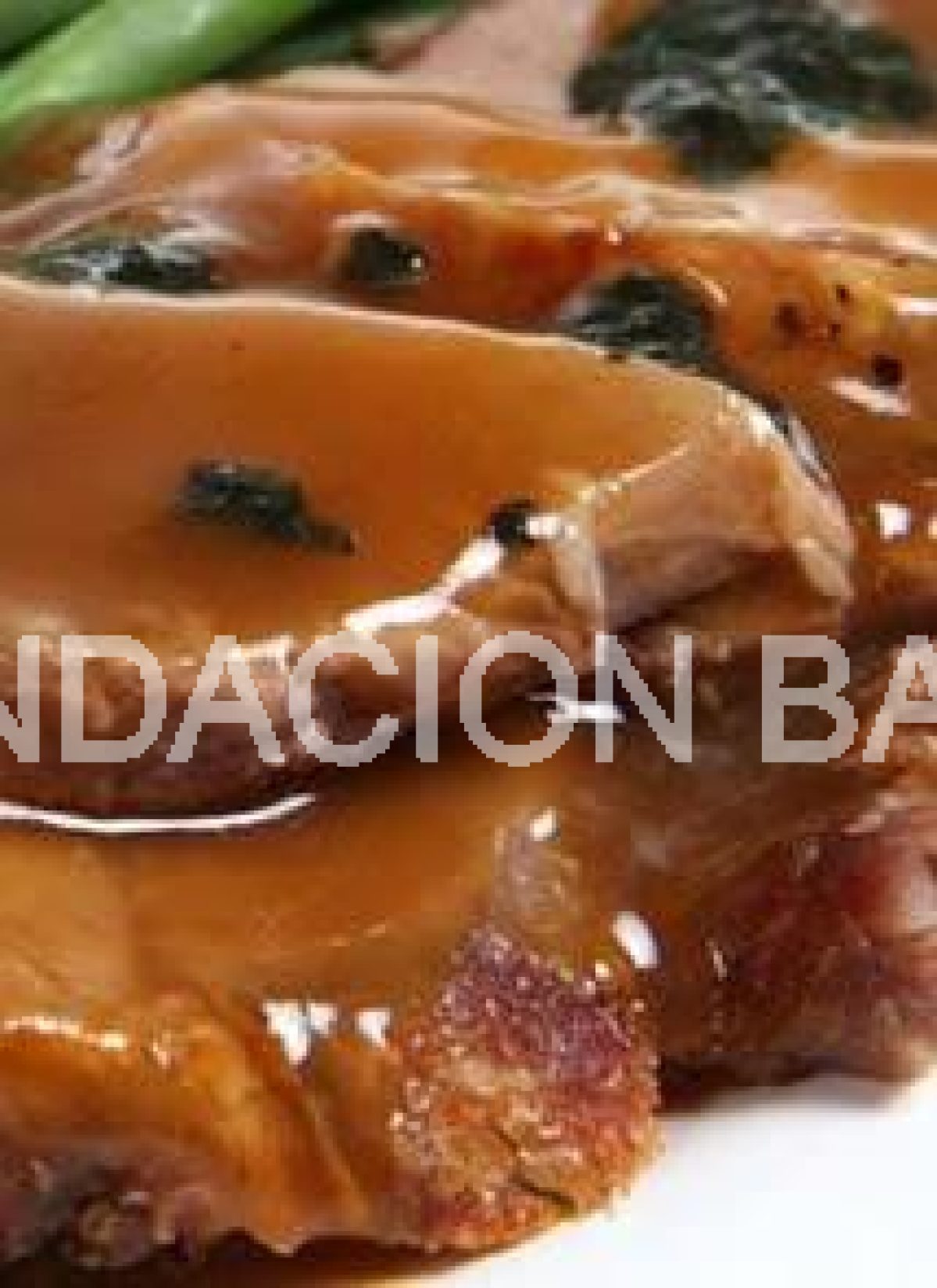 Carne con salsa bordalesa