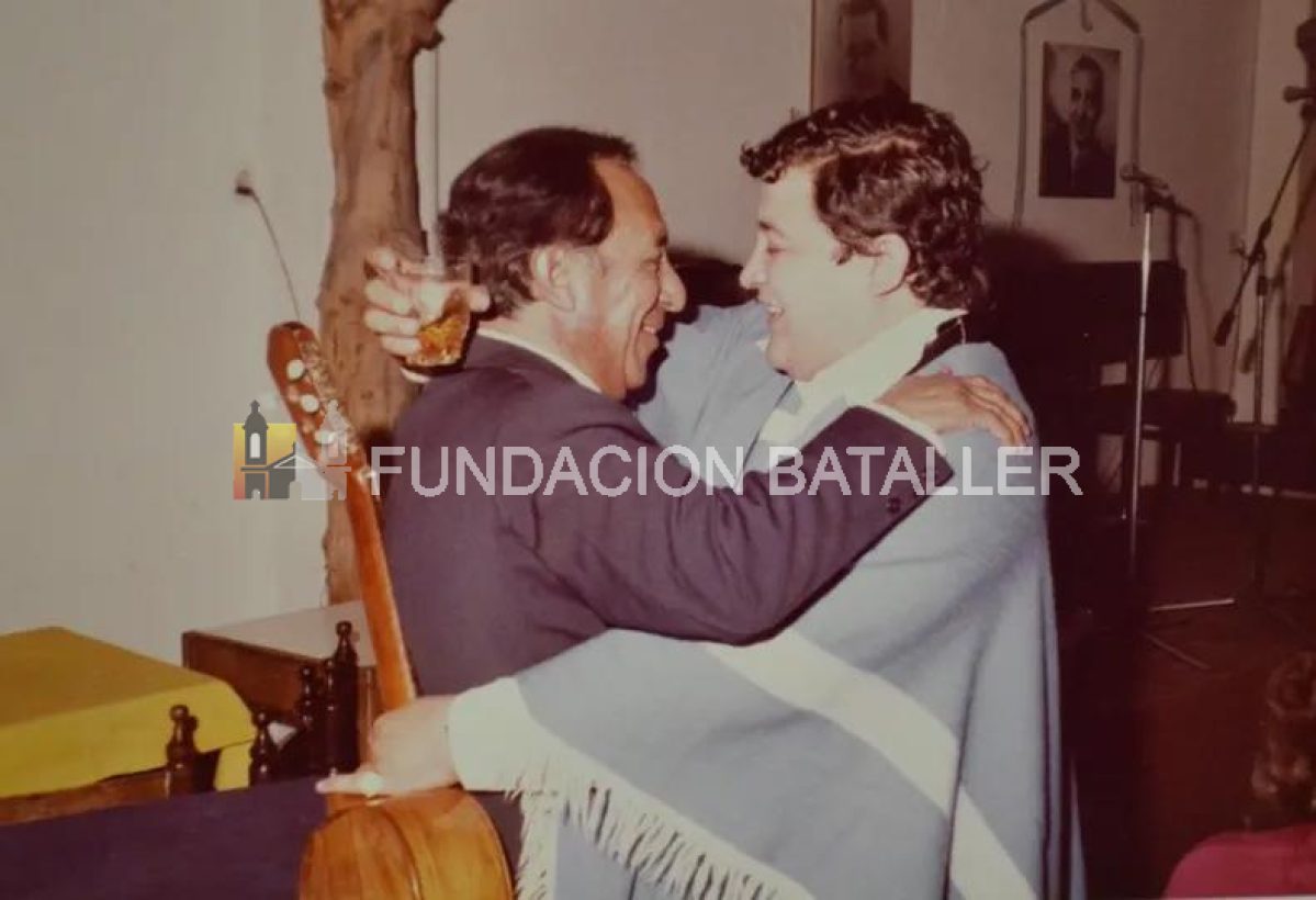 El “Gordo” Paéz Oro y el "Negro" Villavicencio, dos referentes eternos de la cuyanía.