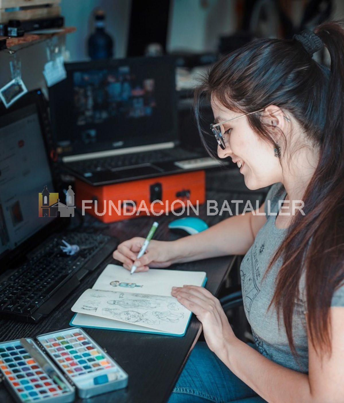 Jóvenes dibujantes sanjuaninos: July Ladstatter