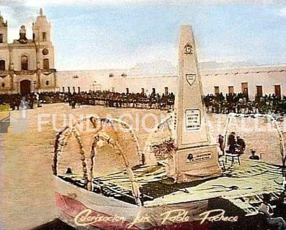 La plaza 25 de mayo en el tiempo