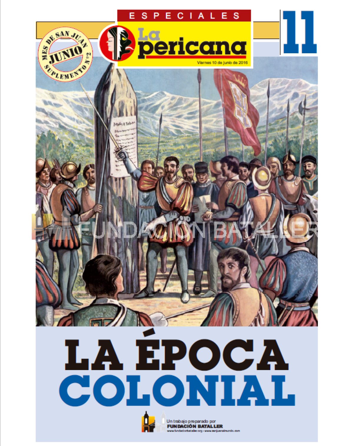 La época colonial – Suplemento especial