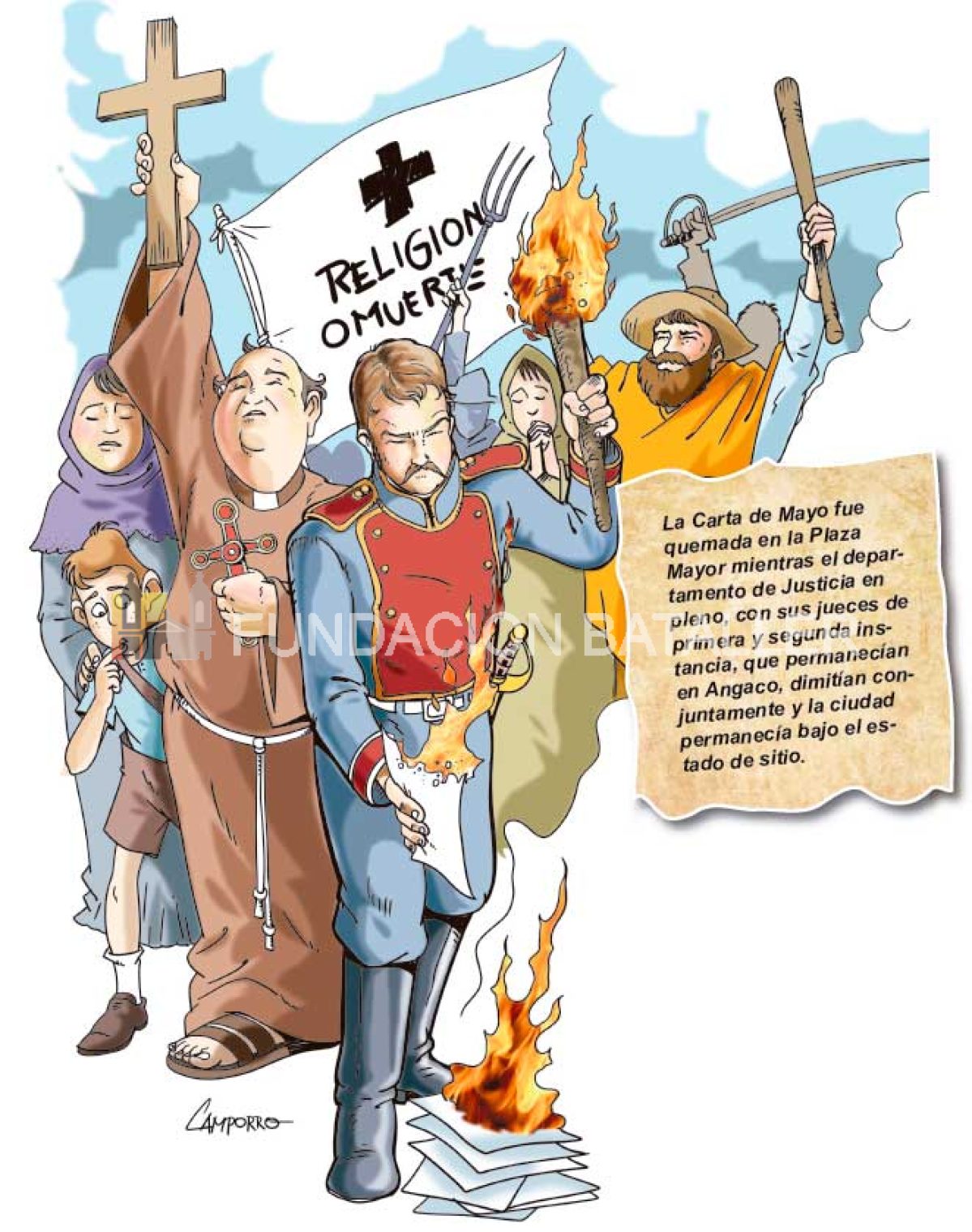 Cuando San Juan vivió una verdadera “guerra religiosa”