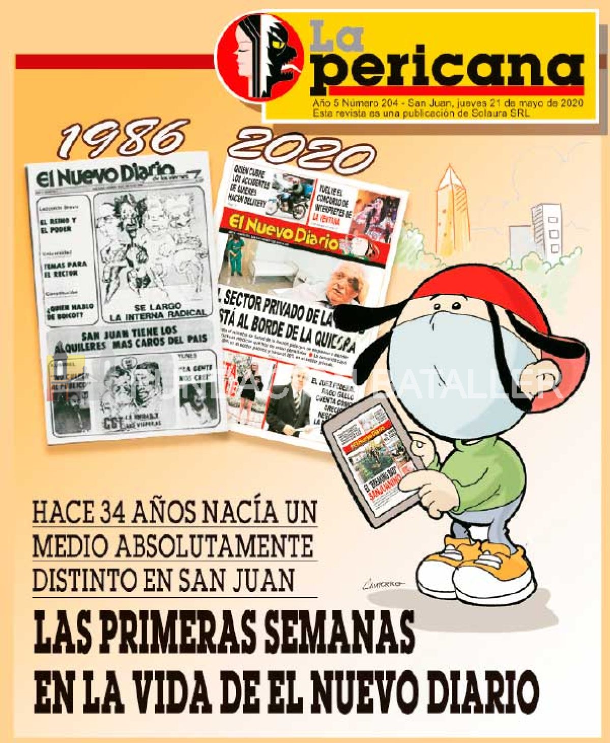 Las primeras semanas en la vida de El Nuevo Diario