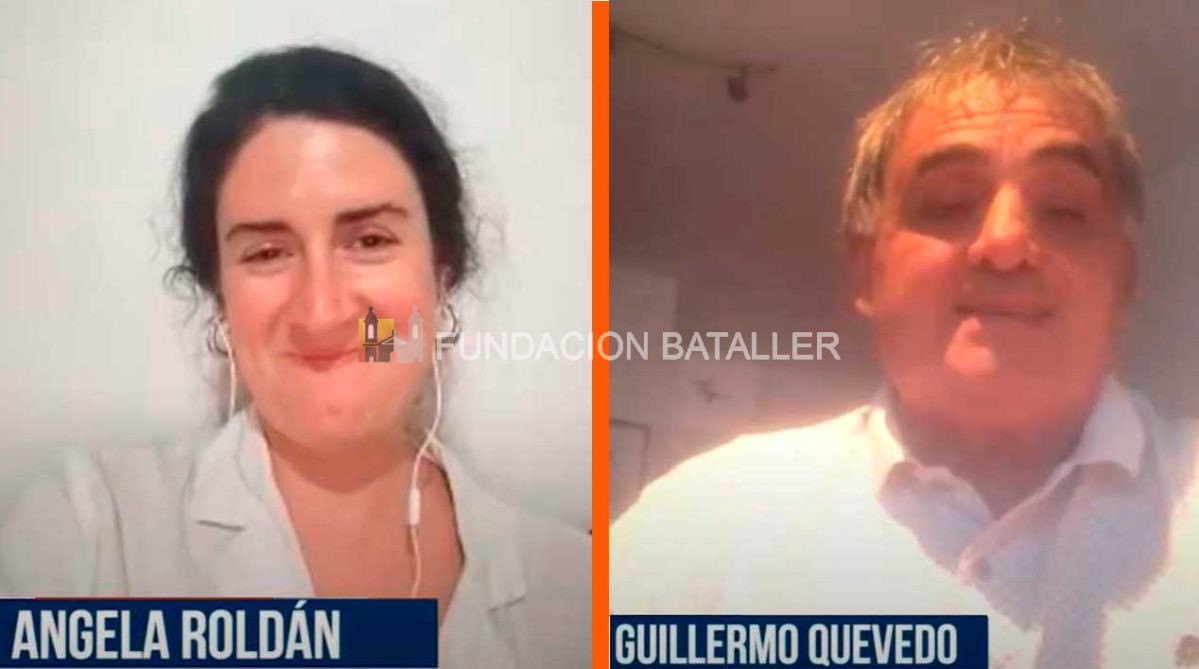 Ángela Roldán y Guillermo Quevedo