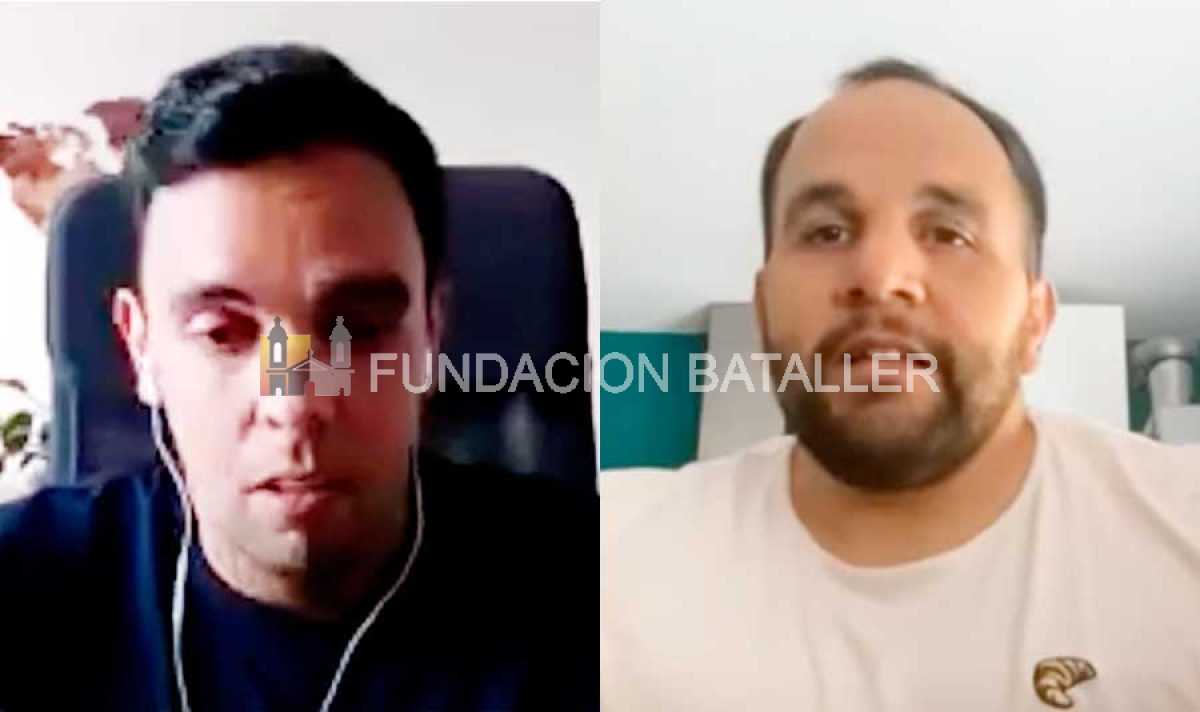 Los hermanos Sergio y Pablo Salandria, residentes en Europa