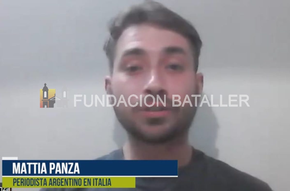 Mattia Panza, radicado en Italia