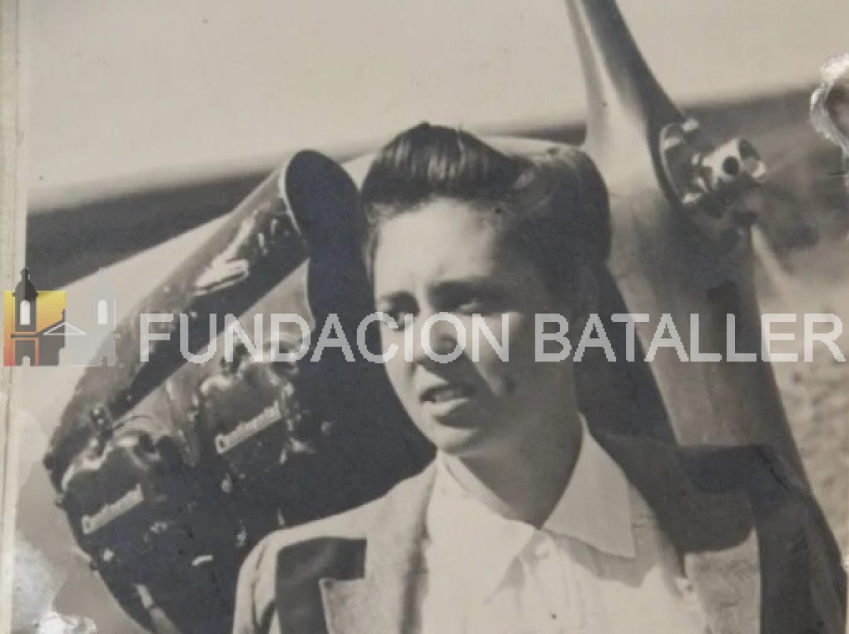Rosalba Maratta: la primera mujer de Cuyo en pilotear un avión