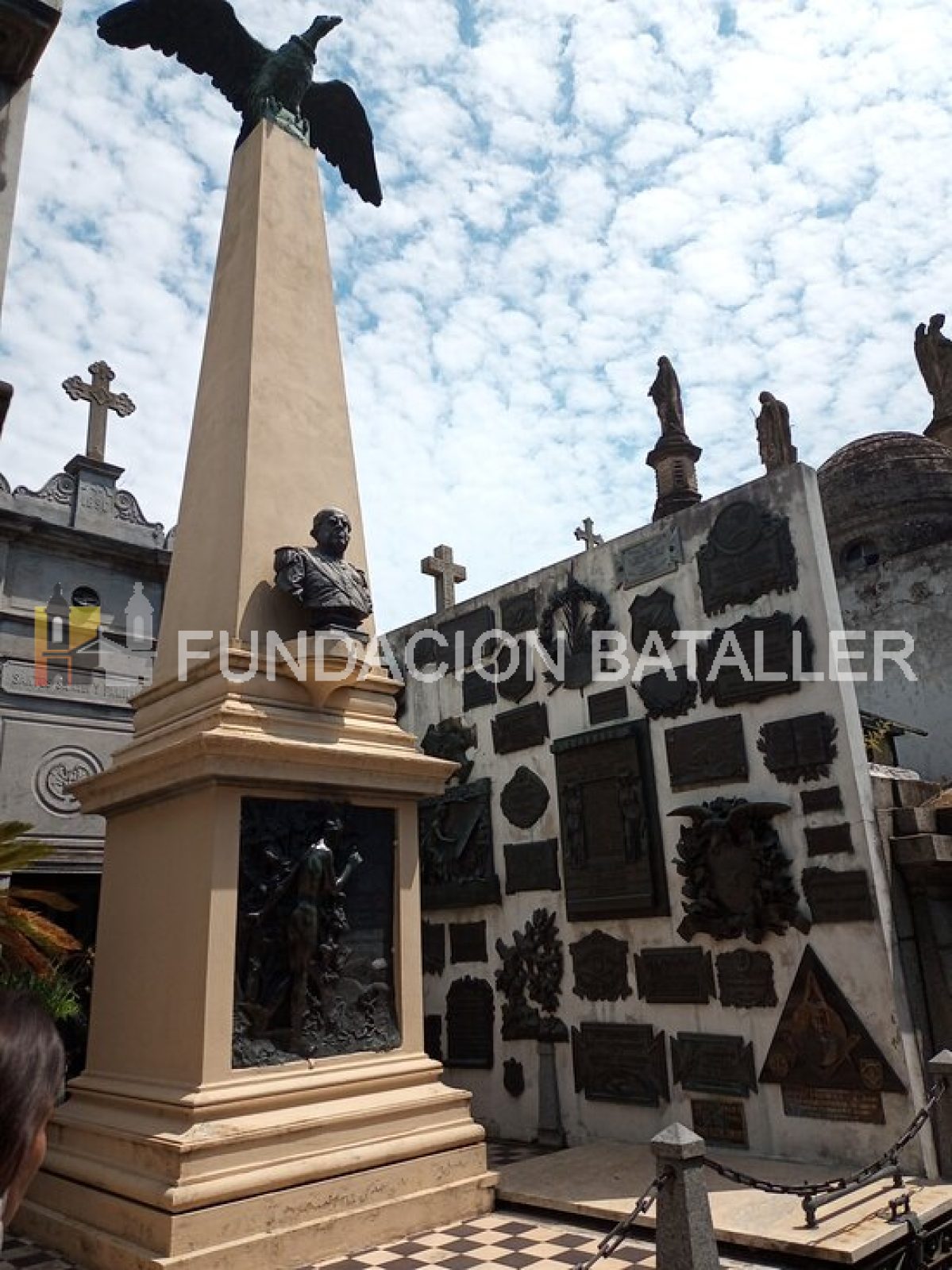 El monumento de los padres de Sarmiento