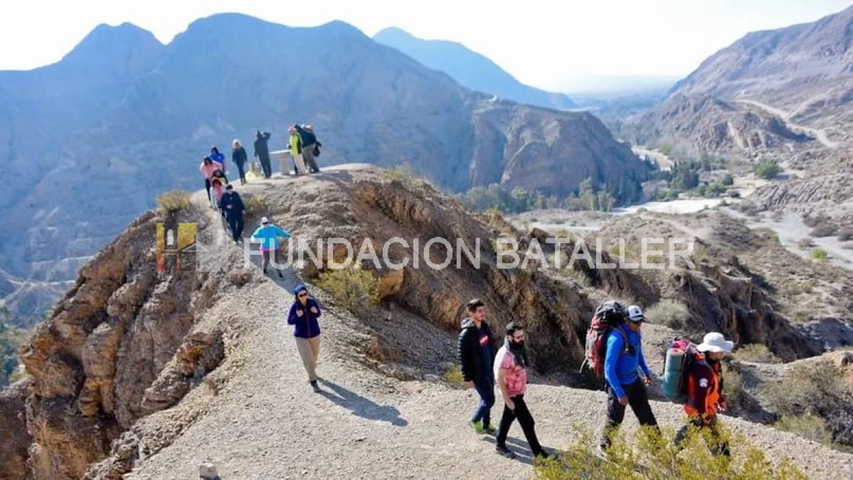 Los senderos contra el estrés en la Quebrada de Zonda