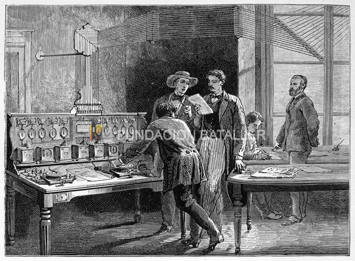 El telégrafo y Sarmiento