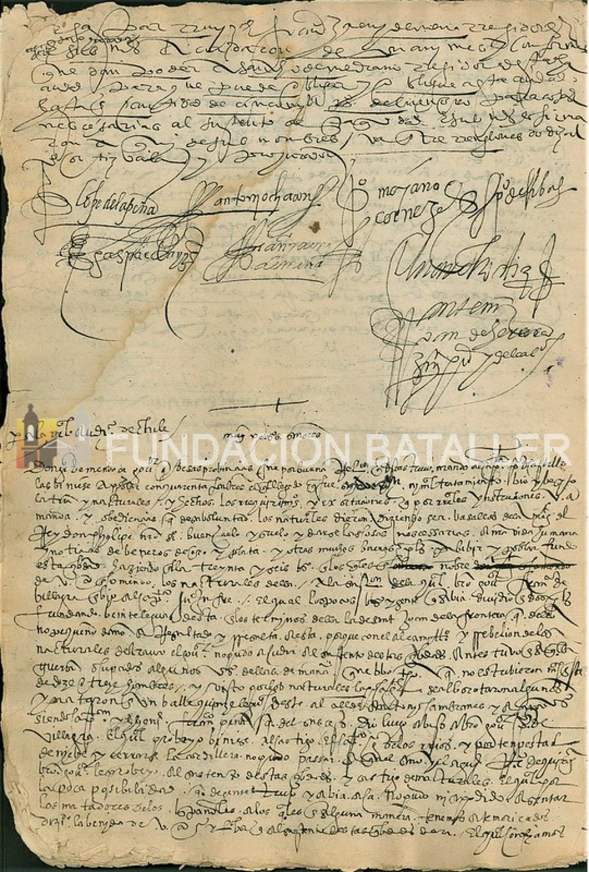 Los archivos de la época de la colonia en San Juan