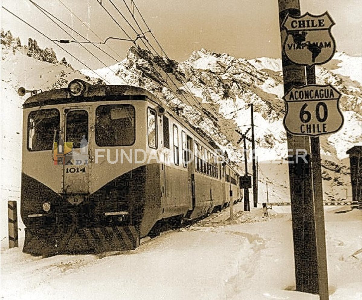 Sarmiento y el tren trasandino