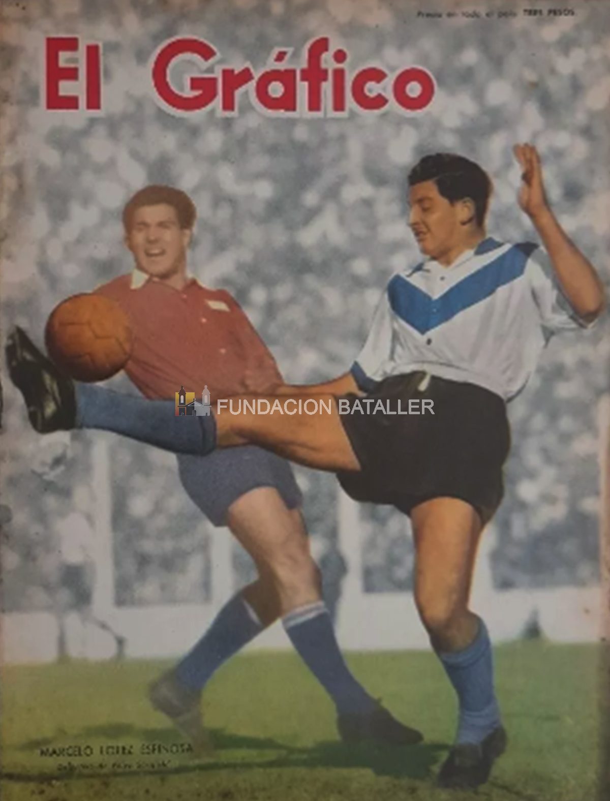 Marcelo López Espinosa. Un sanjuanino en la tapa de El Gráfico