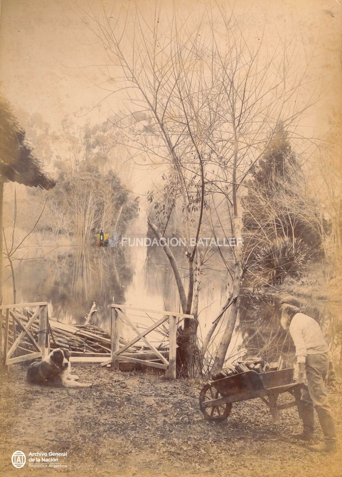 Peón de estancia de 1900