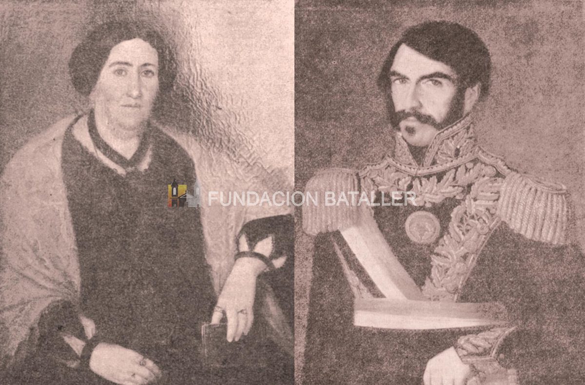 Facundo Quiroga y Fray Justo Santa María de Oro en la boda de Benavides