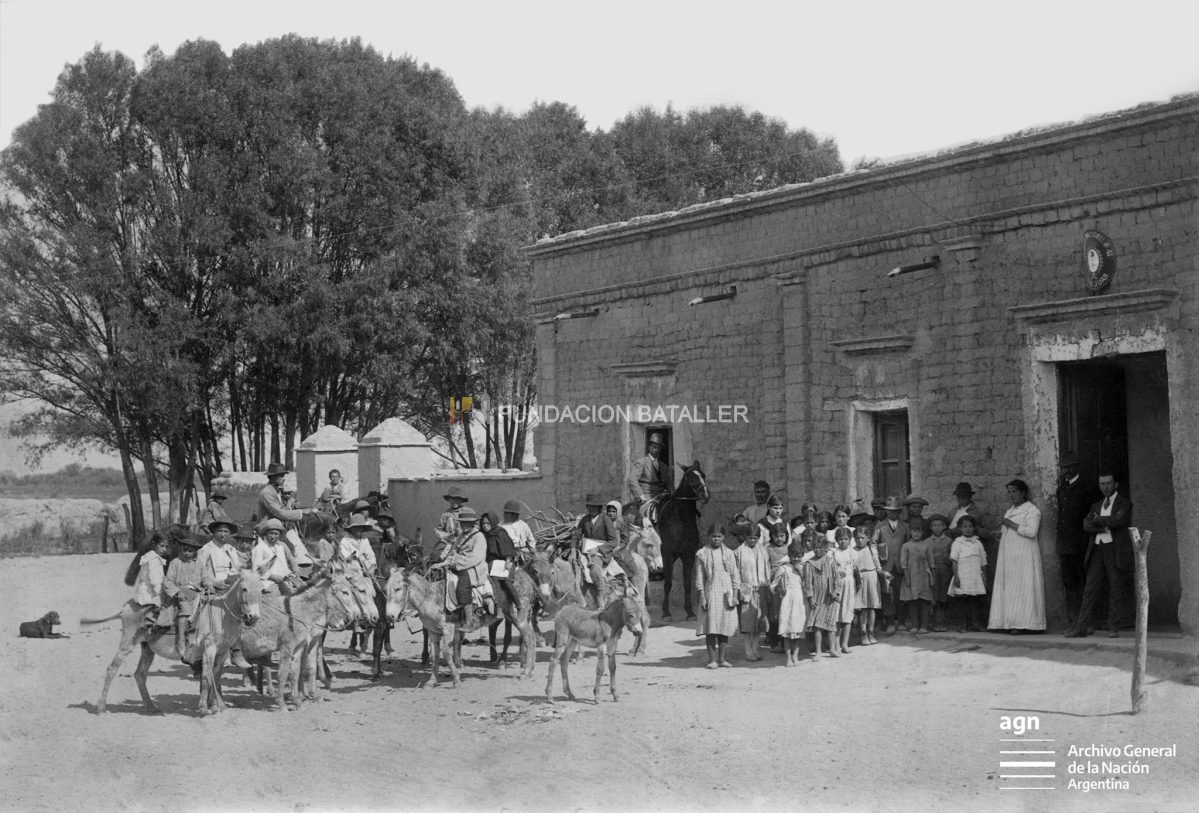 Escuela de Jáchal en 1918