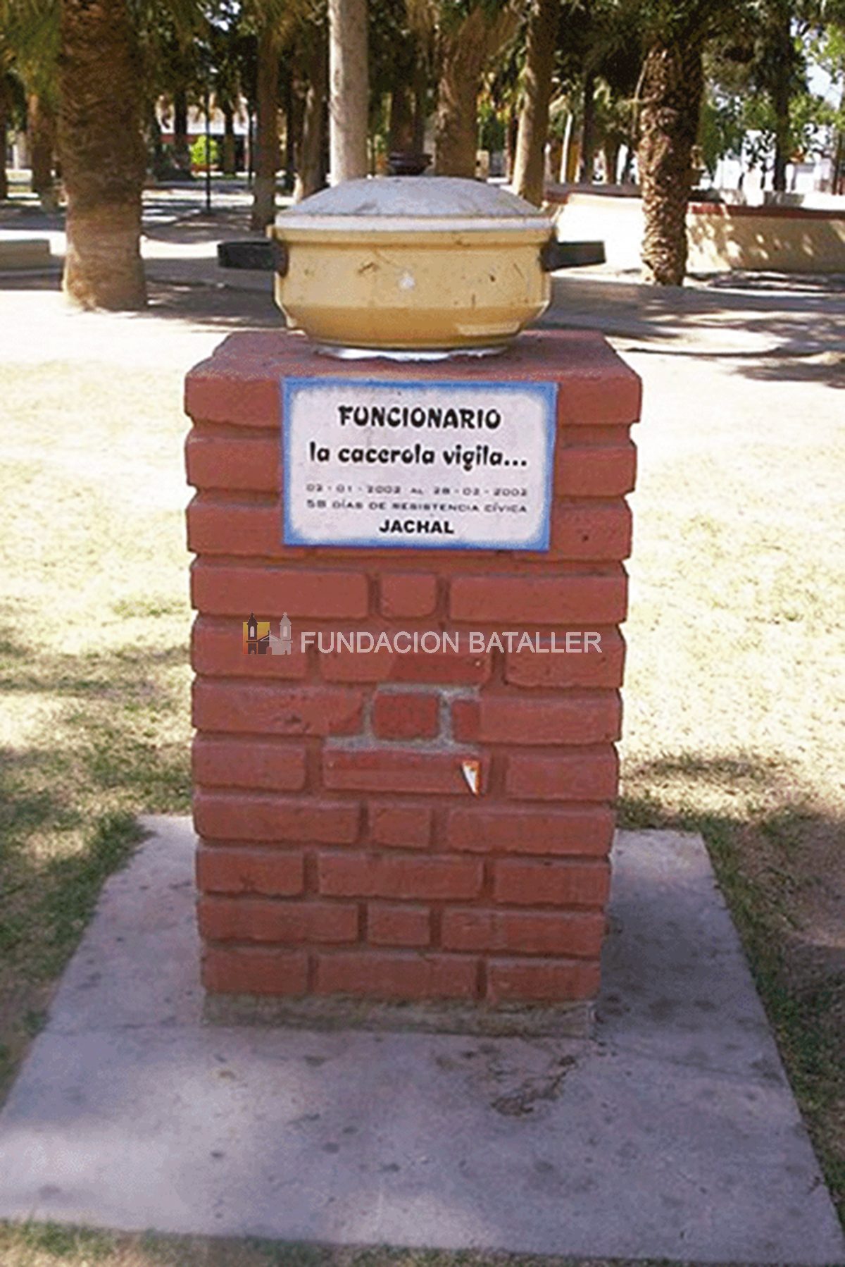 El monumento a la cacerola