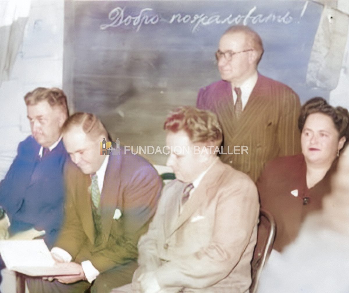 1947 - Federico Cantoni aprendiendo ruso