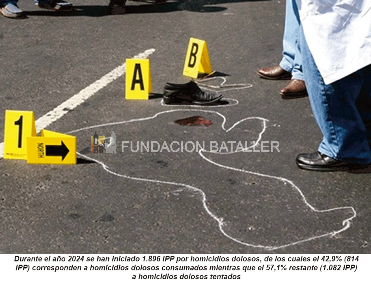 Los homicidios dolosos en la provincia de Buenos Aires