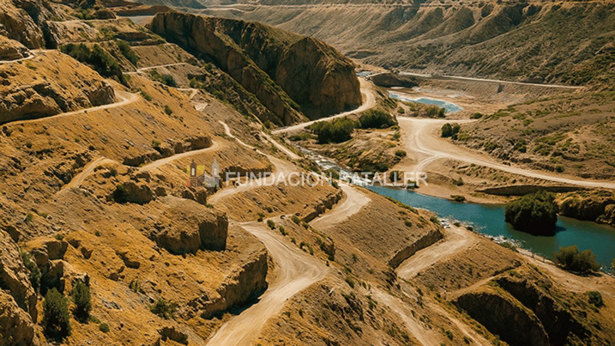 Una maravillosa vista de la Quebrada de Zonda